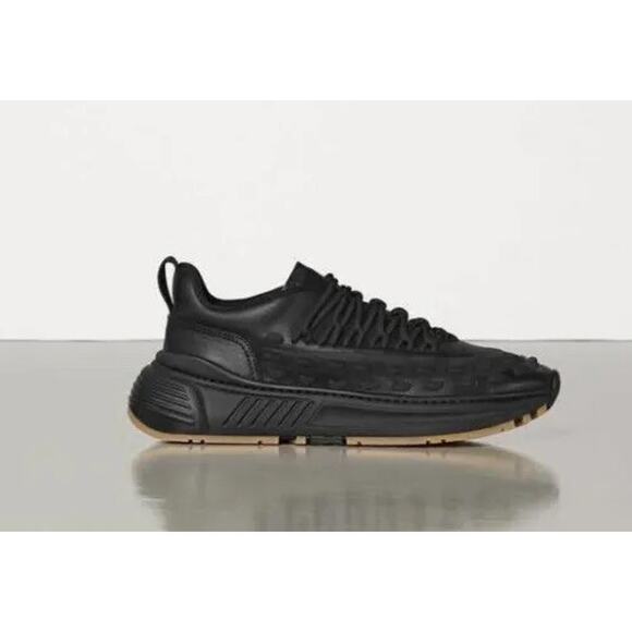 Bottega Veneta Mens Leather Black Sneakers 12.5 US (45.5 Euro) 578305 NIB $950 main image 6